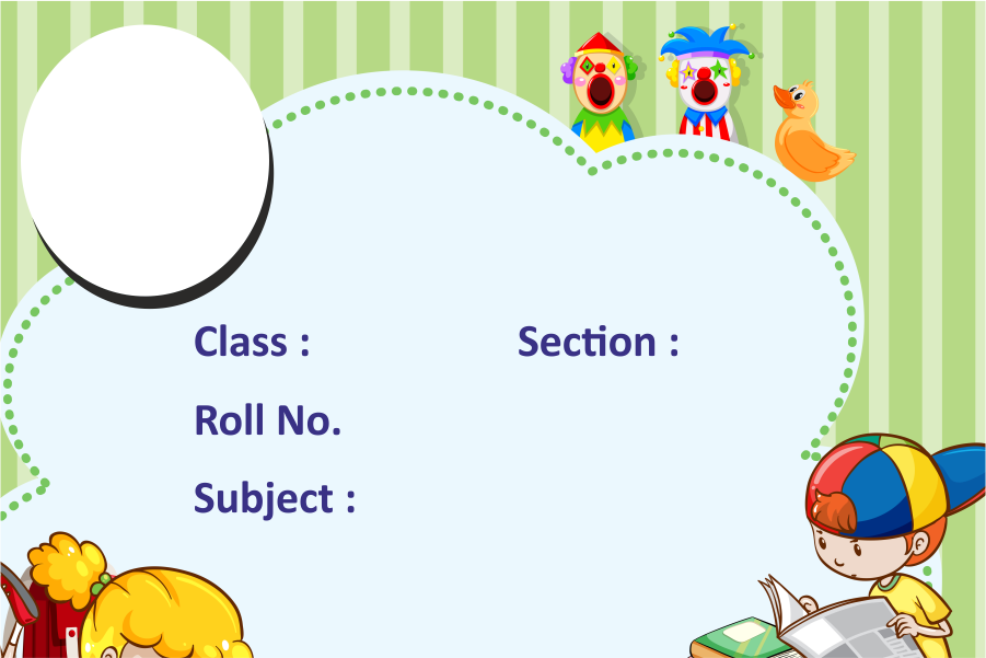 Cute little Puppets Customized Name Slips (Pack of 36pcs)